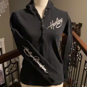 Light weight Harley hoodie